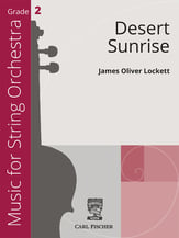 Desert Sunrise Orchestra sheet music cover